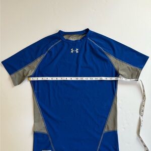 Under Armour Royal Blue and Gray Sports Tee